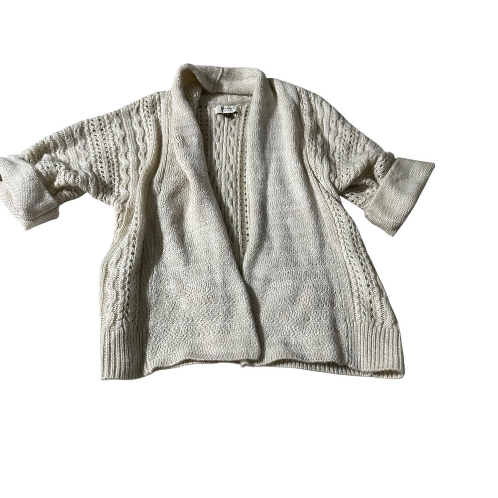 Sonoma Women's Cream Cardigan Sweater